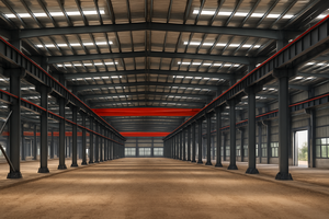Construcción Rápida de Almacenes y Talleres Prefabricados de Acero, Kits de Construcción de Acero para Proyectos Comerciales e Industriales - Product Image 5