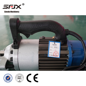 Coupe-ferraille électrique portable 220V, haute sécurité, corps bleu avec poignée noire et cordon d'alimentation - Product Image 3
