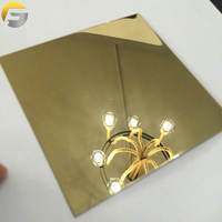 ZB150 201 304 316 201 J1 8k 18k D'or Miroir En Acier Inoxydable Tôle