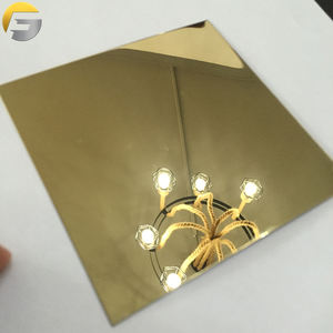 ZB150 201 304 316 201 J1 8k 18k זהב מראה נירוסטה מתכת גיליון - Product Image 5