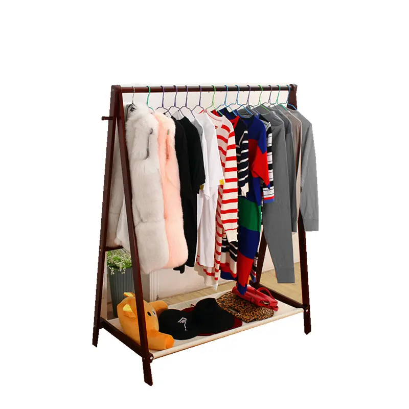 Vouw zitkamer kopen object geplaatst hangers rack ontvangen eenvoudige kleding Vouwen De grid export houten frame