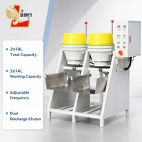 Machine de polissage à vortex LYH entièrement automatique pour débavurage, polissage et chanfreinage de moteurs en acier inoxydable, fabriquée en Chine