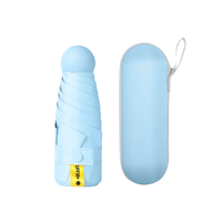 Hot-Selling 6K Mini parapluie de poche pliable portable personnalisable conception manuelle classique pour les cadeaux d'affaires de soleil en plein air