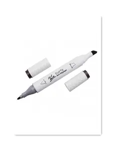 Mont Marte Dual Tip Art Marker - Warm Grey WG7 Marker pen