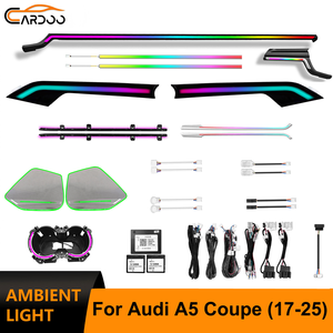 Luz Ambiental Cardoo para <span class=keywords><strong>Audi</strong></span> <span class=keywords><strong>A5</strong></span> Coupé B9 2017-2025, Kit de Accesorios para Mejora de Iluminación Interior Sinfónica - Product Image 1