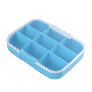 Pill <b>Box</b> Organizer Multi Grids Large Capacity Medicine Case Tablet <b>Storage</b> Travel Dispenser Safe Portable ABS <b>Material</b> Health - Product Image 5