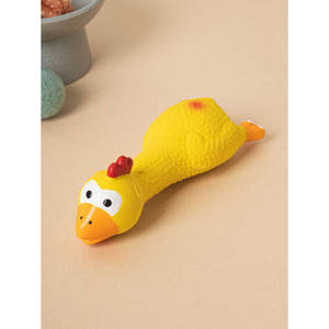 Giocattolo per animali domestici a forma di pollo in lattice - Product Image 1