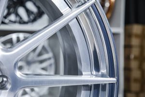 22 Zoll Geschmiedete Alufelgen Verdeckte Verschraubung 2-Teilig 5x112 Silber Gebürstet Poliert Chrom PKW Schmiederäder für Mercedes S63 - Product Image 5