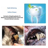 Yegbong Nettoyant buccal pour animaux de compagnie, éliminateur de tartre, haleine fraîche, mousse nettoyante pour les dents, spray dentaire pour animaux de compagnie, Yegbong pour chiens