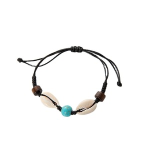 Pulsera de <span class=keywords><strong>la</strong></span> <span class=keywords><strong>Amistad</strong></span> con Cuentas de Turquesa Estilo Oceánico Europeo <span class=keywords><strong>y</strong></span> Americano 2023 - Decorada con Cuentas, Trenzada <span class=keywords><strong>y</strong></span> Conchas - Product Image 5