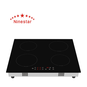 Kitchen Appliance Restaurant <strong>Timer</strong> 4 Burner Induction <strong>Cooker</strong> Hob - Product Image 3