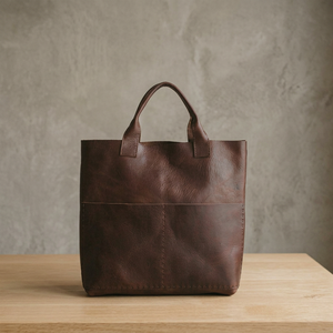Sac à main décontracté pour femme en cuir véritable, best-seller, avec fermeture éclair antivol, deux sangles d'épaule, léger et durable - Product Image 2