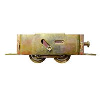 Rouleau de porte coulissante en acier - Roues en acier de 1-1/4 pouces pour porte coulissante de patio et rideau