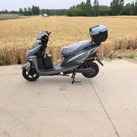 Moped électrique pour adultes à grande vitesse 1500w, 60v, cadre en acier, moto électrique avec frein à disque, 2 places, vélo électrique de mobilité, moto