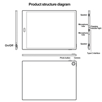 Tablette E Ink Lecteur de livres électroniques Odm Oem Nouveauté Lecteur de livres électroniques 10,1 pouces Wifi 4+32Go Bt Eink Lecteur de livres électroniques E Book Écran tactile Lecteur de livres électroniques E-Book