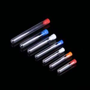 Fabricação de Tubos de Ensaio Plásticos 13*100mm Tubos de Ensaio de PVC 5Ml Tubo de Ensaio Plástico 12*60 13*100 15*100 15*150 16*150 para Laboratórios - Product Image 4