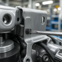 HXL HXL-2271 M3 18-8 Edelstahl Schwarzoxid Kreuzschlitz-Dübelmutter für die Automobilindustrie Bolzenklasse 4.8 6.8 Rechtsgewinde