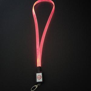 TPUネックストラップLEDライト点滅発光ハンギングコードランヤード付き - Product Image 6