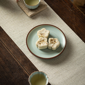 Ru Ware Teapot Stand Ceramic Traditional Chinese Style For Kung Fu <b>Tea</b> <b>Set</b> Dry Brewing Table Household Use - Product Image 4