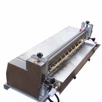 Applicateur de colle manuel JS-1000E-Largeur de colle à froid de 1000mm pour boîtes et panneaux rigides