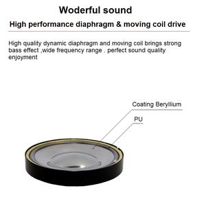 Auriculares de Alta Fidelidad con Sonido de Alta Calidad, Unidad de Controlador Dinámico de 50 mm con Recubrimiento de Neodimio, Altavoz de Auriculares con Imán de Neodimio de 50 mm - Product Image 6