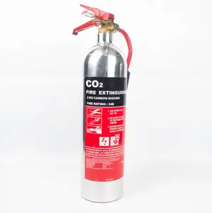 2L 5L 8L 10L 15L 20L 40L 50L 68L çelik karbon dioksit şişesi Co2 gaz tankı silindiri akvaryum içecek yangın söndürücü için