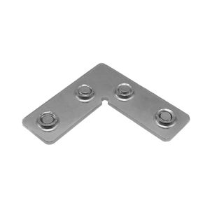 Pemasok Cina M6 M8 Kode Sudut Braket Logam Kustom Penyambung Sambungan Kabinet Serbaguna - Product Image 4