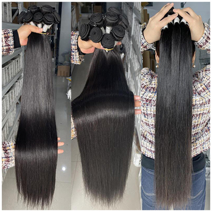 Proveedor de Paquetes de Cabello Humano Virgen al por Mayor, Extensiones de Cabello Humano Virgen Brasileño 100% Crudo Sin Procesar, Dropship - Product Image 1
