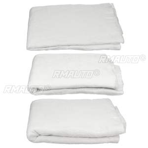 Feuille d'isolation thermique universelle pour silencieux d'échappement de moto, coton insonorisant, couverture isolante, autocollant en mousse isolante - Product Image 2