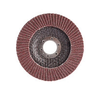 Disque à lamelles en matériau diamanté de 4.5 pouces Roue en tissu abrasif de 115mm pour le polissage d'avion