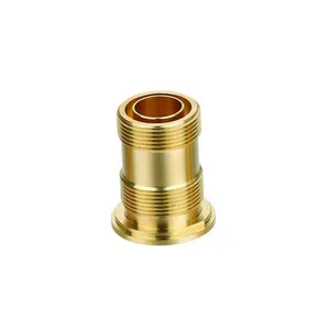 High Quality Precision Machine Parts Cnc Machining Parts Brass Pipe Fitting Milling Service