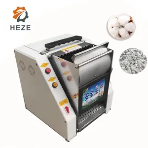 Small Seed Cotton Gin Fiber Trial Testing Machine Cotton Seed Extracting Machine