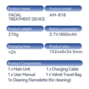Microcurrent Facial Device Face and Neck Facial <b>Massager</b> Skin Care Device - Product Image 6