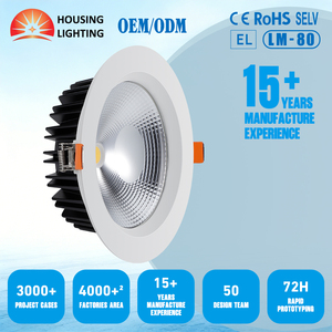 Focos redondos para interiores, 8 pulgadas, 7W, 3000K, 15W, 24W, 28W, 30W, <span class=keywords><strong>230mm</strong></span>, 190mm de diámetro, luz diurna sintonizable, luz descendente <span class=keywords><strong>Led</strong></span> blanca - Product Image 1