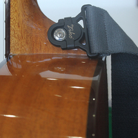 Kunci cepat tali gitar abu-abu standar untuk Aksesori instrumen musik