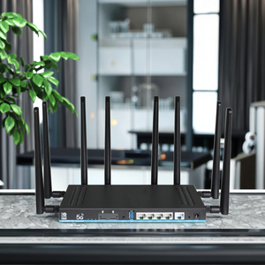 Venta caliente enrutador de alta velocidad MT7981B Puerto Gigabit Wifi6 3000Mbps Wifi 4G 5g Sim Router con dos ranuras para tarjetas SIM enrutador Wifi - Product Image 1