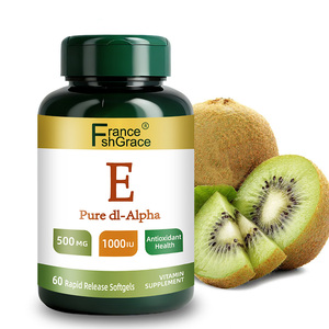 Gélules de Vitamine E Nutraceutique : Soutient la Santé Immunitaire et Antioxydante (Extrait Végétal) - 60 Gélules - Product Image 1