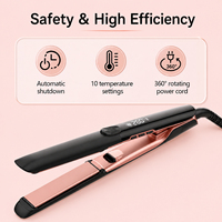 Lisseur et boucleur de cheveux professionnel de haute qualité MK-1126 2 en 1, fer à cheveux avec logo personnalisé