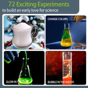 어린이를위한 줄기 학습 교육용 장난감 과학 실험 키트 유치원 활동 100 + 어린이를위한 실험 과학 키트 - Product Image 4