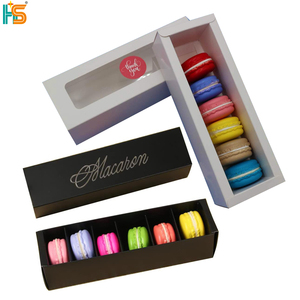 Bán Sỉ Hộp Giấy Ngăn Kéo Mini Đựng Thức Ăn Bánh Hộp Quà Tặng <span class=keywords><strong>Macaron</strong></span> Tùy Chỉnh Đóng Gói - Product Image 1