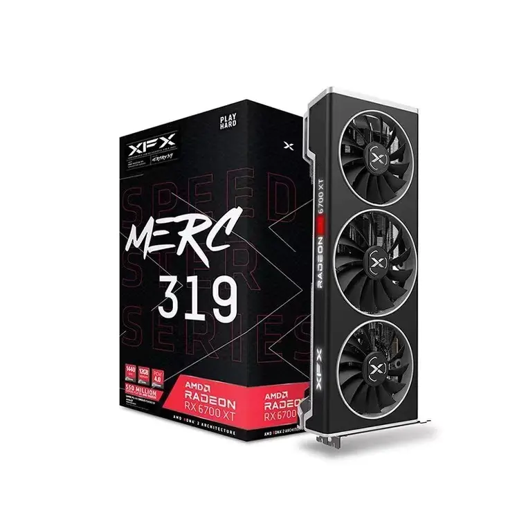 MSI AMD Radeon RX 6600 XT 8G Kartu Grafis 128 Bit RX 6700 XT