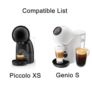 อะแดปเตอร์แบบผงสไตล์อเมริกันแบบใช้ซ้ำได้สำหรับเครื่องทำกาแฟ Dolce Gusto Piccolo Xs <span class=keywords><strong>Nescafe</strong></span> Genio S Plus <span class=keywords><strong>Nespresso</strong></span> - Product Image 6