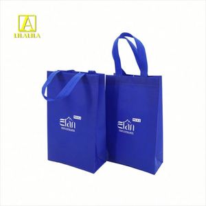 Custom <b>Printed</b> Reusable Eco-friendly BPA Free Non-Woven Grocery Shopping Tote Bags with Personalized Logo and Custom Color - Product Image 4