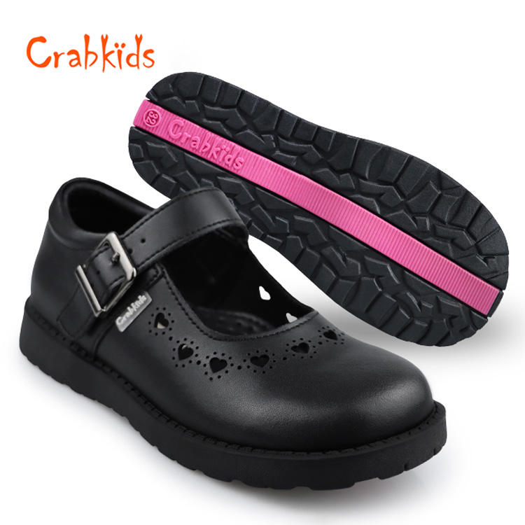 Crabkids Best New Products of 2024 Children School Black Shoes