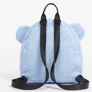 <b>Backpack</b> - New design fashion female sherpa mini <b>backpack</b> - Product Image 2