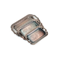 Plateau de service A3 en fer Plateau rectangulaire écologique pour buffet de restauration rapide pour la cuisine à domicile ou au restaurant