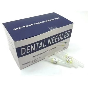 Agujas Dentales de Alta Calidad al por Mayor para Odontología, Agujas Médicas Dentales de 21 mm, 50 Piezas/caja - Product Image 1