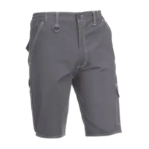 Pantaloncini - 152 S Flex - Colore: Grigio - Pantaloncini multitasche con elastico in vita. Due tasche aperte - Product Image 1