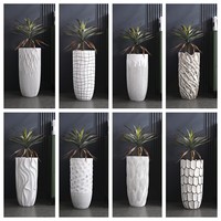 Vases hauts pour la décoration intérieure, vase de sol pour la décoration intérieure, vase à fleurs, vase de sol