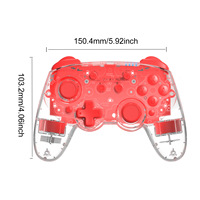 Manette de jeu PC privée à éclairage et effets de vibration réglables, directement de l'usine, pour PC, Switch et mobile